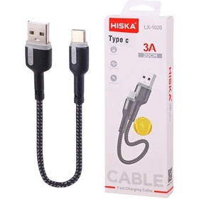 کابل تبدیل USB به USB-C هیسکا مدل LX-1020c طول 0.2 متر