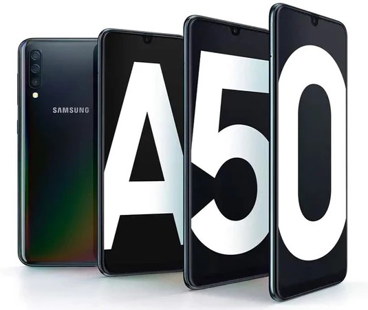 گوشی موبایل استوک سامسونگ مدل Galaxy A50 حافظه 128گیگابایت و رام 4