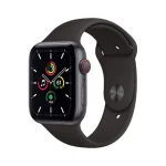 ساعت استوک هوشمند اپل واچ سری SE مدل 44mm Aluminum Case with Sport silicone Band