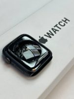 ساعت استوک هوشمند اپل واچ سری SE مدل 44mm Aluminum Case with Sport silicone Band