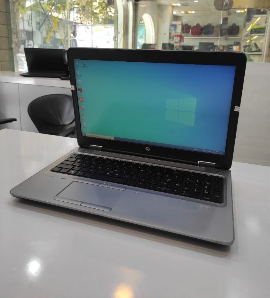 لپ تاپ استوک 15 اینچی hp مدل 650G2 با حافظه 1256 و رم 8گیگ