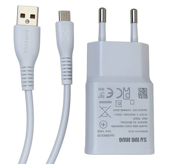 شارژر دیواری سامسونگ به همراه کابل تبدیل microUSB