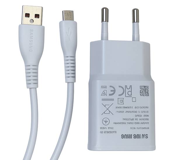 شارژر دیواری سامسونگ به همراه کابل تبدیل microUSB