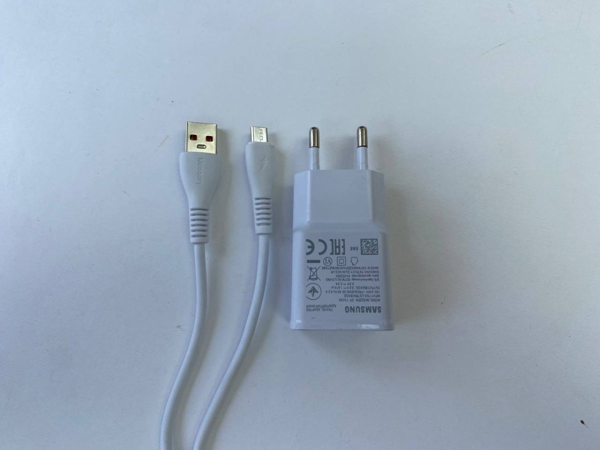 شارژر دیواری سامسونگ به همراه کابل تبدیل microUSB